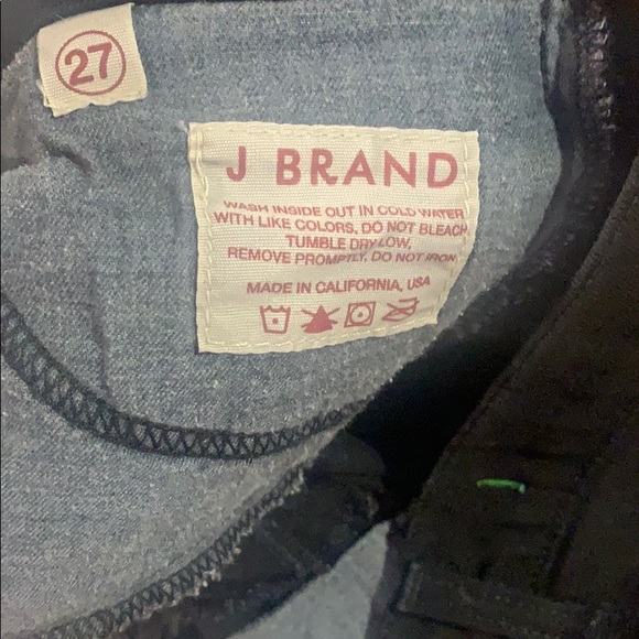 J BRAND THE BEST BRAND BLACK JEANS STRAIGHT LEGGED - Picture 3 of 6